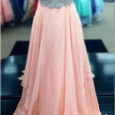 Prom Dresses,Scoop Prom Gowns,Long ..