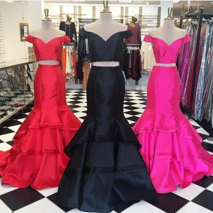 Prom Dresses, Two Pieces Prom Dress..