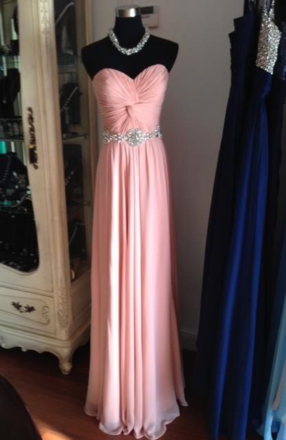 Prom Dresses,Sweetheart Prom Gowns,Long Prom Dresses Beaded,Pink Prom Dress,Backless Prom Dress,Prom Dresses 2017