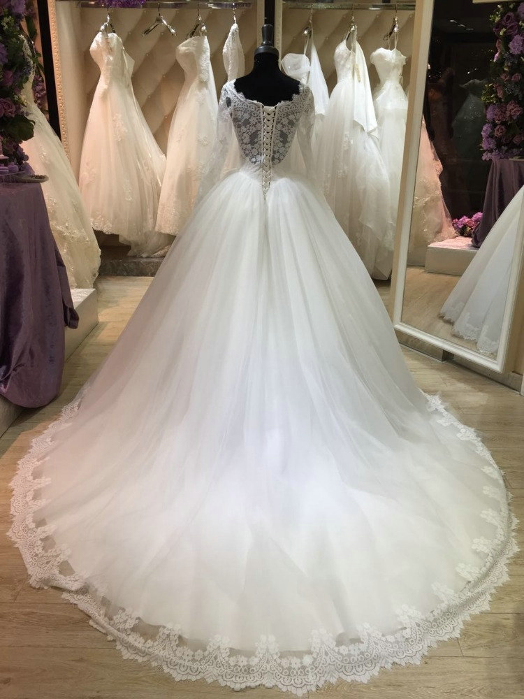 Bridal Dresses, Wedding Dresses 2017, Full Sleeve Wedding Dress, Ball ...