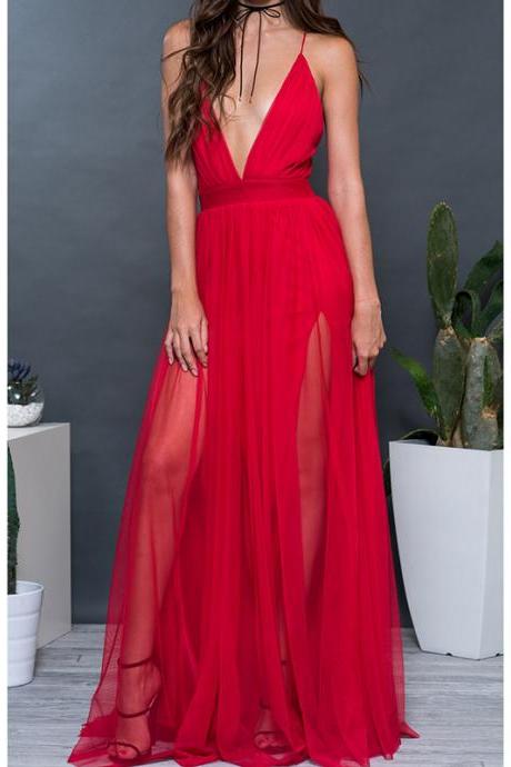 Prom Dresses, Red Prom Dresses, Sexy V-Neck Prom Dress, Long Prom Dresses, Sexy Backless Black Prom Dresses, Sexy Evening Dresses, Pageant Dresses, Wedding Party Dresses, 2017 Prom Dresses, Custom Made, Prom Dress 2017